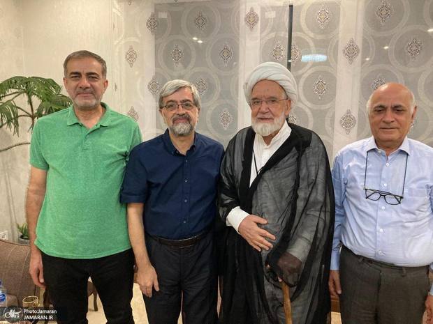 دیدار+مشاوران+میرحسین+موسوی+با+مهدی+کروبی