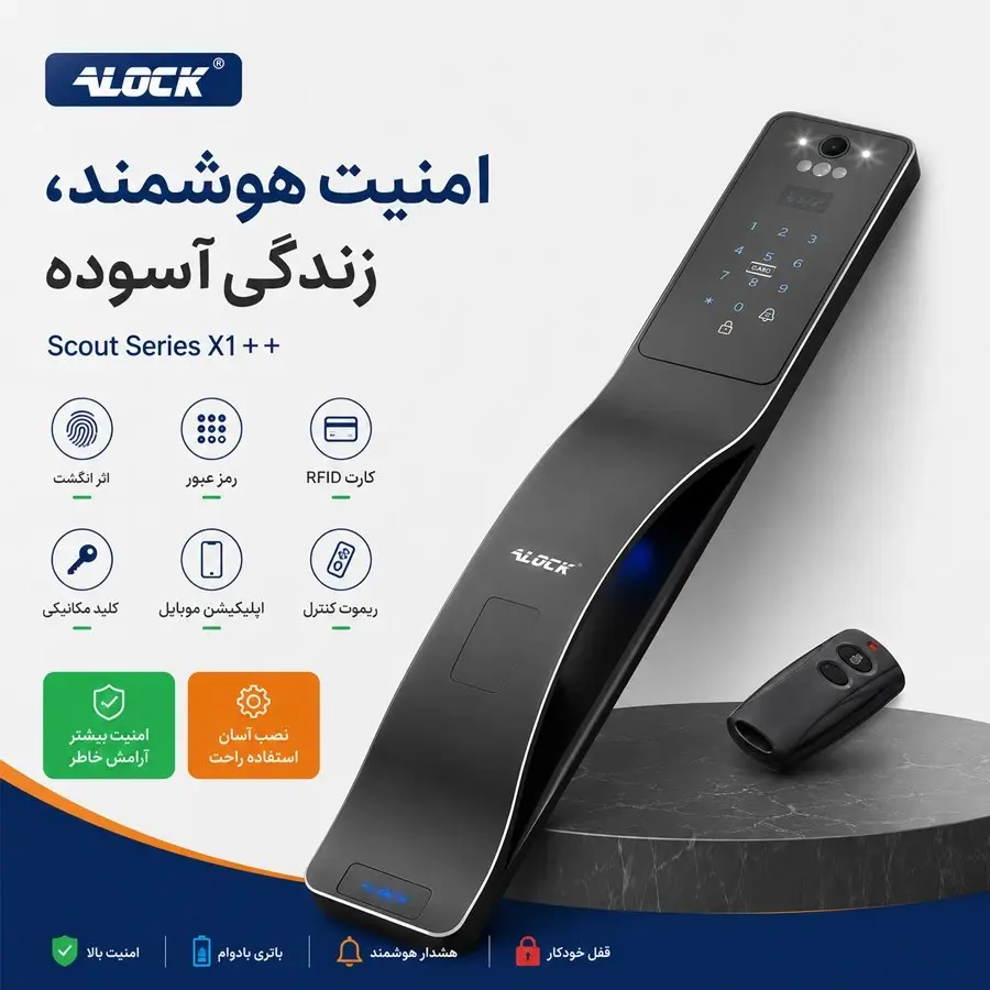 افزایش استفاده قفل هوشمند بعد از جنگ 1404