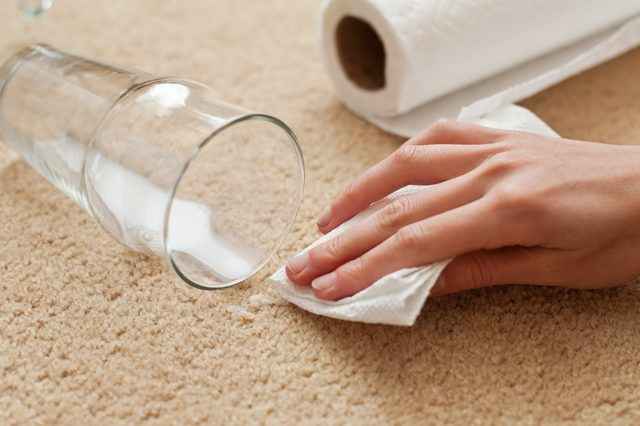 نحوه پاک کردن شیر کم چرب از روی فرش - تصویر 3