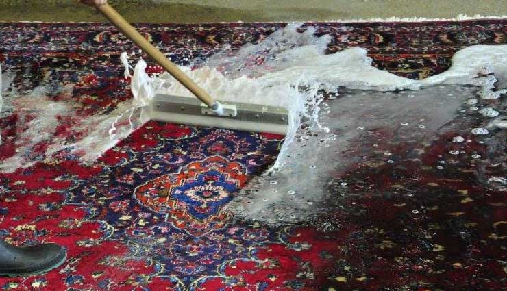 چگونه با پودر ماشین فرش_ها را بشوییم؟ - تصویر 1