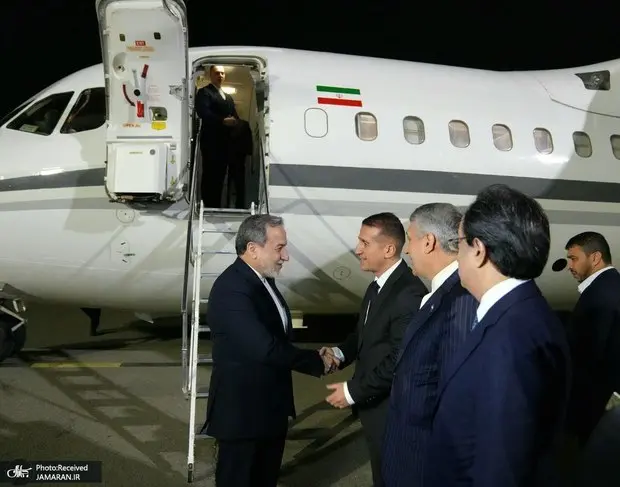 ورود+عراقچی+به+باکو+2