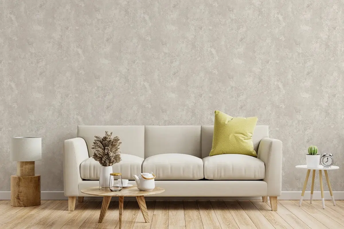 کاغذ دیواری پتینه کرم