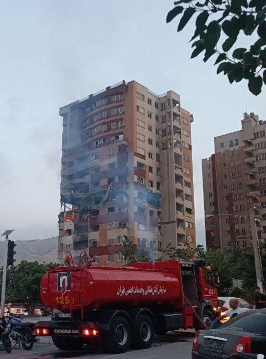 تهران همزمان با طلوع آفتاب