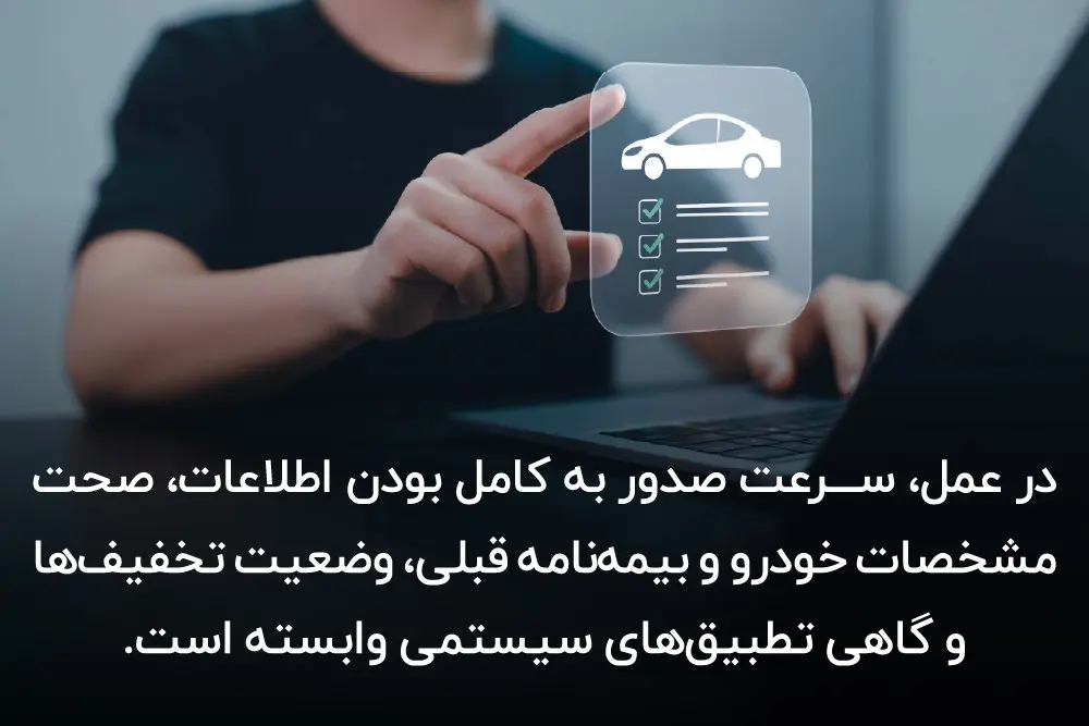 عوامل تاثیرگذار بر سرعت صدور