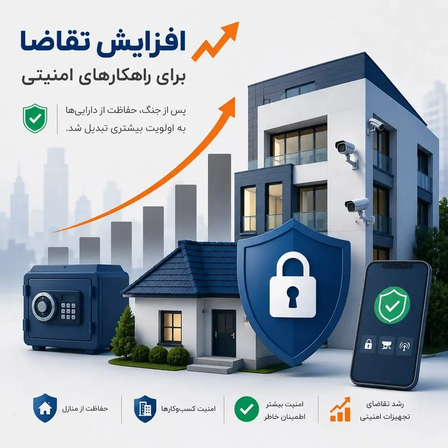 افزایش تقاضای تجهیزات امنیتی هوشمند