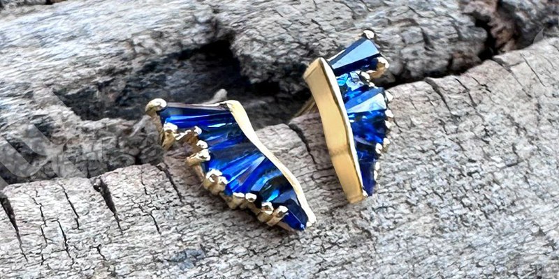 گوشواره طلای دست ساز
