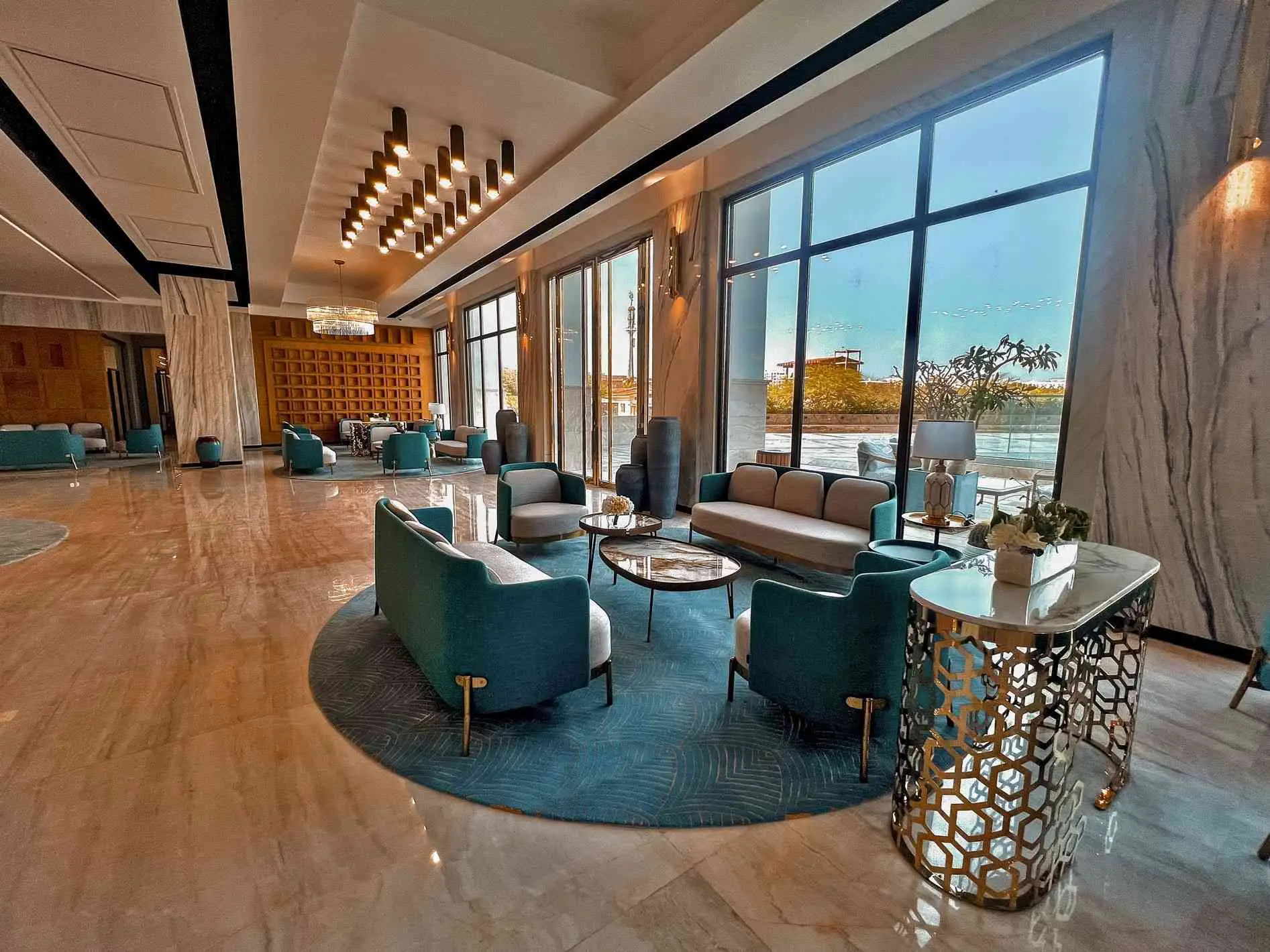 لابی لوکس هتل پالاس کیش