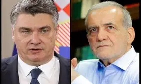 تبریک رئیس جمهور کرواسی به پزشکیان

