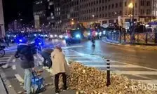 وضعیت باورنکردنی خیابان‌های بروکسل بلژیک/ ویدئو