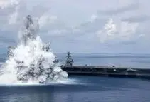 آسیب پذیری ناو آمریکا در برابر تهدیدات ایران/ ویدئو