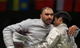 حذف پاکدامن از المپیک پاریس/ پرونده شمشیربازی ایران در بخش انفرادی بسته شد

