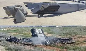 انهدام پهپاد فوق پیشرفته MQ-9 آمریکایی در آسمان شیراز