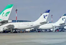  همه پروازهای بین‌المللی، داخلی و عبوری در حال انجام است