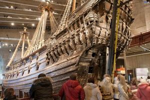 تنها کشتی جنگی بازمانده از قرن هفدهم را در موزه واسا ببینید