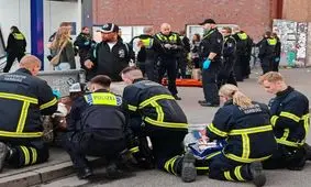 ۱۲ زخمی در حمله با سلاح سرد در ایستگاه قطار هامبورگ

