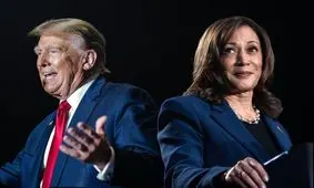 هریس در انتخابات آمریکا پیشتاز شد