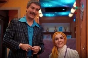 همسر« ارسطو» با یک تیپ متفاوت آفتابی شد / ویدئو