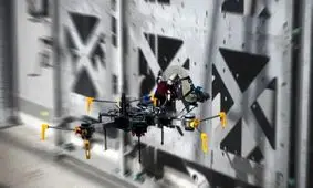 ساخت و ساز آسمانخراش ها با ربات های پرنده