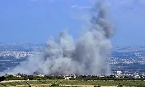 سرنگونی پهپاد ارتش اسرائیل توسط حزب‌الله و شهادت 2 لبنانی در جنوب این کشور

