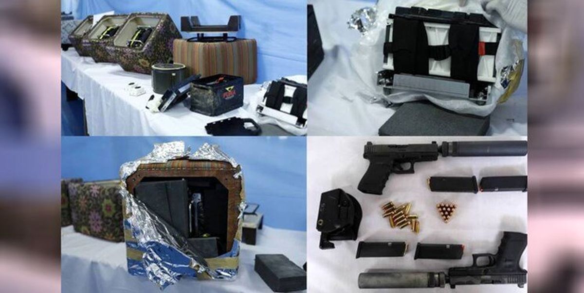 تجهیزات کشف شده از تیم جاسوسی «موساد»/ اسلحه محبوب اسرائیلی ها چیست؟/ عکس
