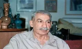 نادر ابراهیمی در کنار بهرام بیضایی و ابراهیم گلستان/ از خطاطی و حسابداری تا نویسندگی