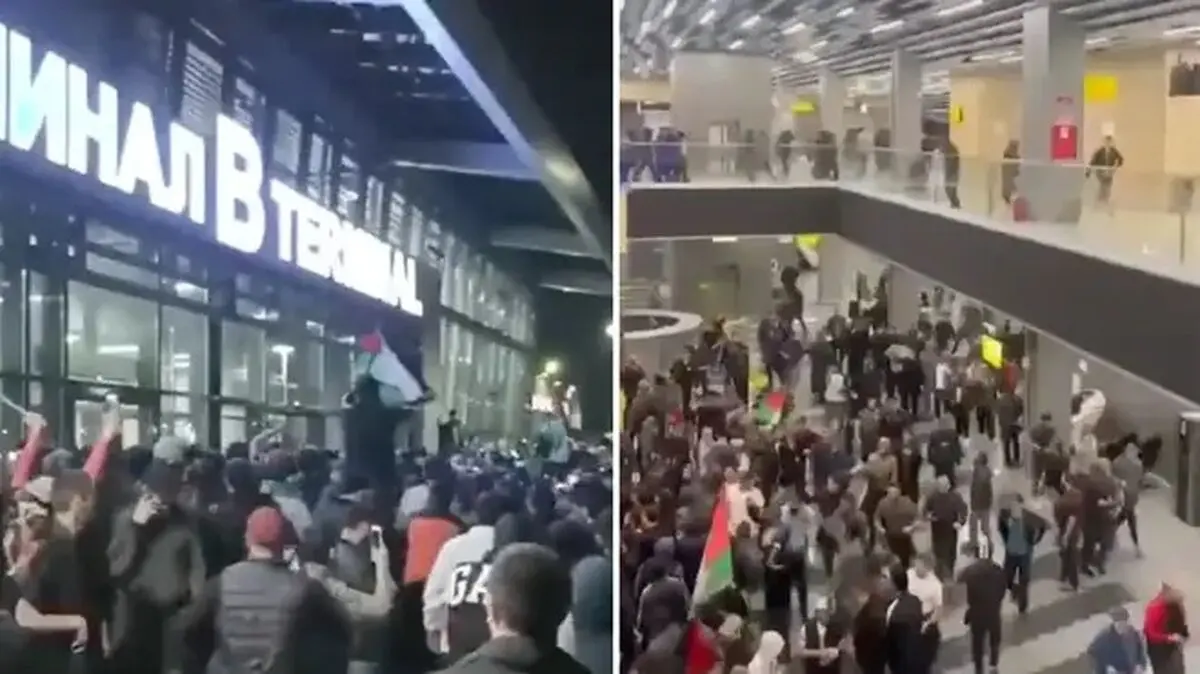 روسیه: حادثه فرودگاه داغستان به خاطر «نفوذ خارجی» است


