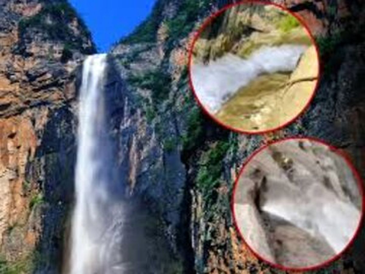 تبلیغات چینیها درباره بلندترین آبشار آسیا دروغ از آب درآمد