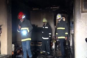 مهار دو حادثه آتش سوزی در شاهین شهر/ ویدئو