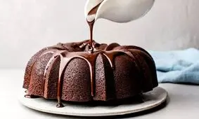 یک کیک خوشمزه مخصوص افراد لاغر