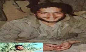 فرمانده گردان تخریب که بعد از 13سال به خاک سپرده شد  
