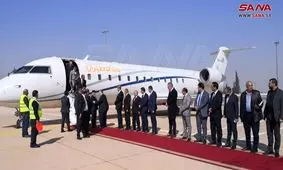 رؤسای پارلمان‌های عربی وارد دمشق شدند

