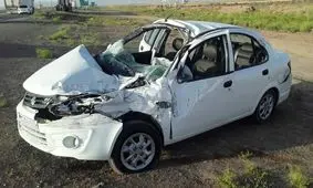 ۴ مصدوم در دو حادثه واژگونی و یک تصادف