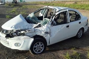 ۴ مصدوم در دو حادثه واژگونی و یک تصادف