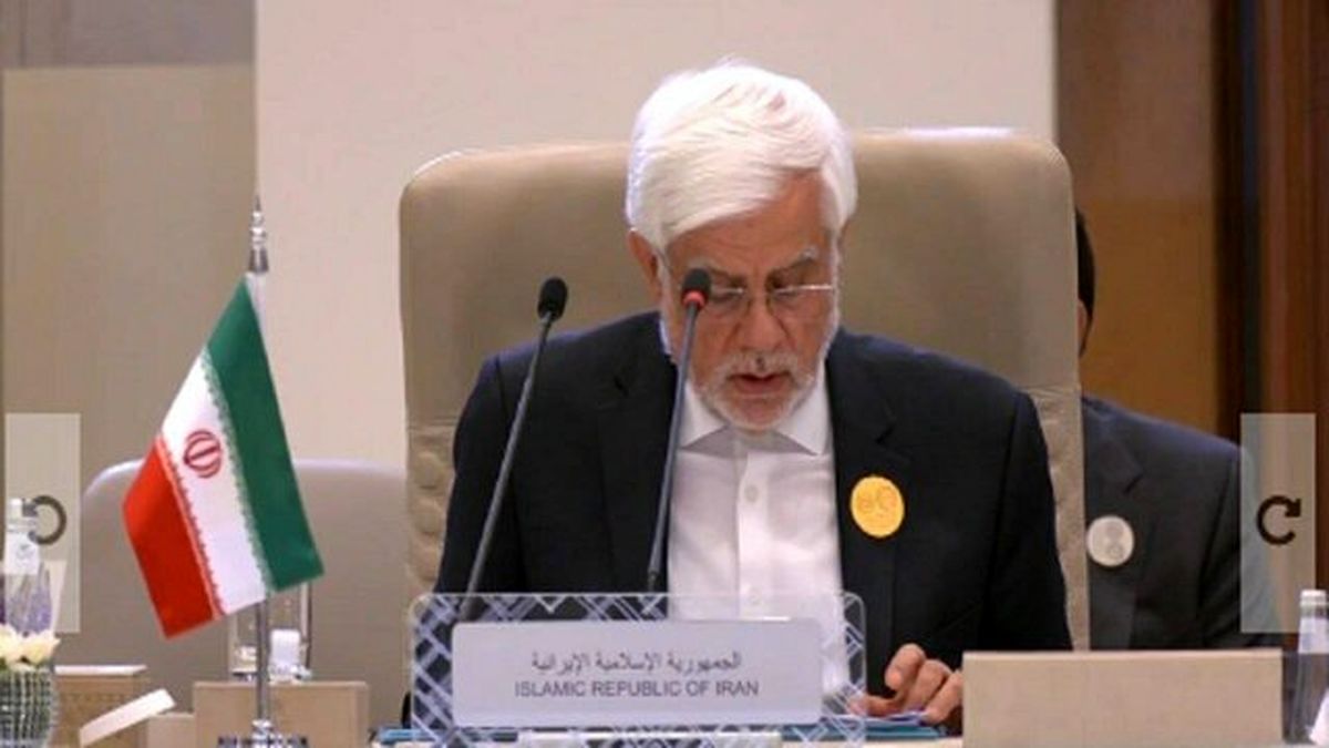 عارف: راهکار پیشنهادی ایران برگزاری همهپرسی در میان تمام فلسطینیان است