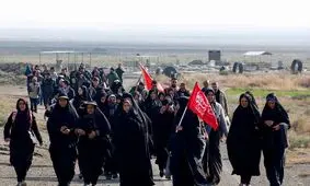 ورود بیش از ۳۰۰ هزار زائر پیاده امام‌ رضا (ع) به مشهد مقدس

