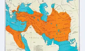 نقشه ایران در زمان هخامنشیان؛ کشور هایی که روزی متعلق به کشور ایران بودند