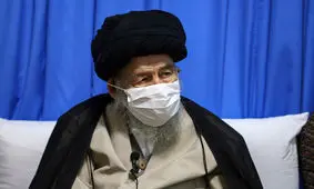 عیادت رئیس دفتر مقام معظم رهبری از آیت‌الله علوی‌ گرگانی

