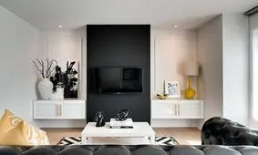 کاغذ دیواری پشت تلویزیون چه رنگی خوبه؟