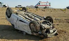 10 کشته و زخمی در واژگونی سمند در چهارمحال و بختیاری
