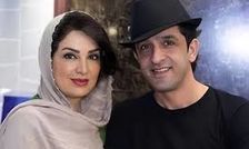 مجید یاسر بازیگر سریال نون خ با همسر و دخترش