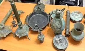 شناسایی و بازداشت عوامل فروش اشیاء عتیقه تقلبی در نظرآباد