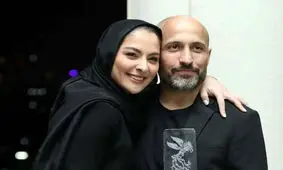 قاب عاشقانه و تازه زوج سینمای ایران جلب‌توجه کرد