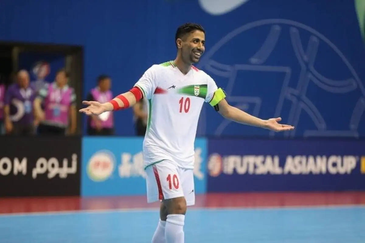 طیبی آقای گل فوتسال قهرمانی آسیا شد