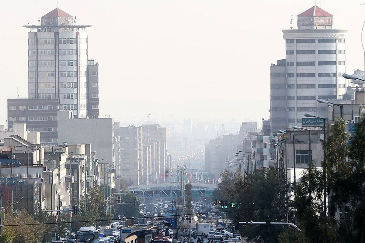 هوای تهران در شرایط ناسالم برای گروههای حساس