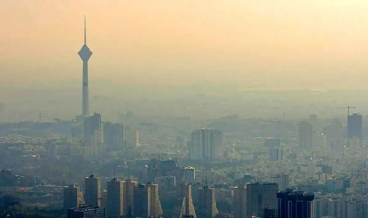 هشدار سطح نارنجی گرد و غبار در تهران/ تأکید بر مراقبت بهداشتی گروه‌های آسیب‌پذیر