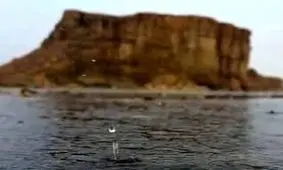 دریاچه ارومیه پس از بارش‌ها جانی تازه گرفت/ ویدئو