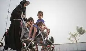 مسیر تردد زنان کالسکه به دست در شهر بستری برای بروز ناامنی شده است