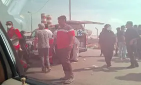 بعد از انفجار خودم را در هوا حس کردم/ ویدئو