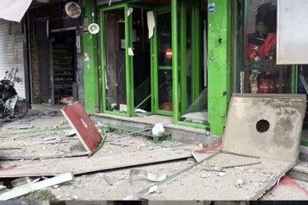 تصاویری از حمله امروز رژیم صهیونیستی به خیابان کاوه اصفهان