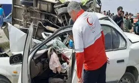 ۲ تصادف در محور ارومیه - سلماس ۴ کشته برجای گذاشت